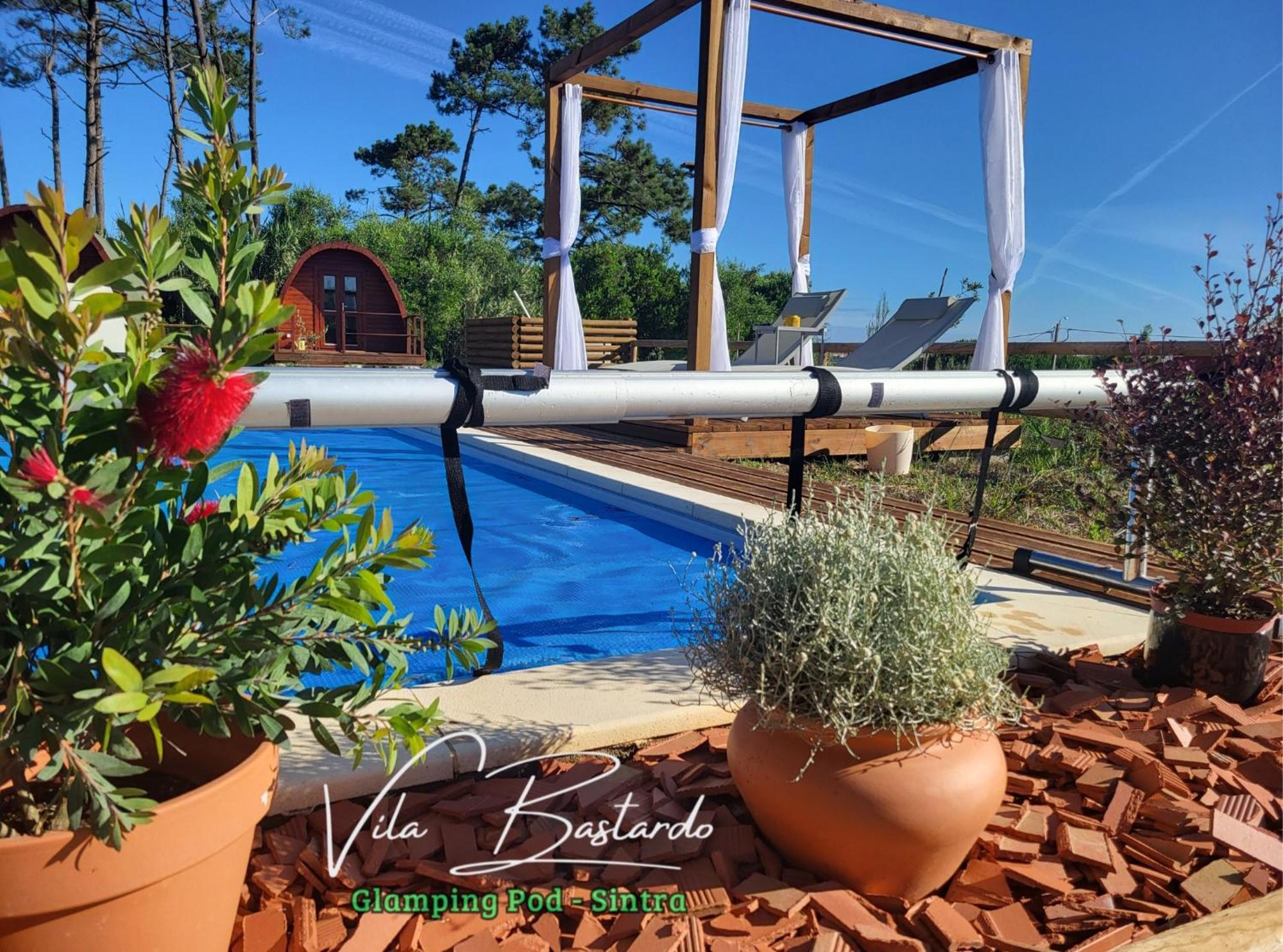 ホテル Vila Bastardo Glamping Pod シントラ エクステリア 写真
