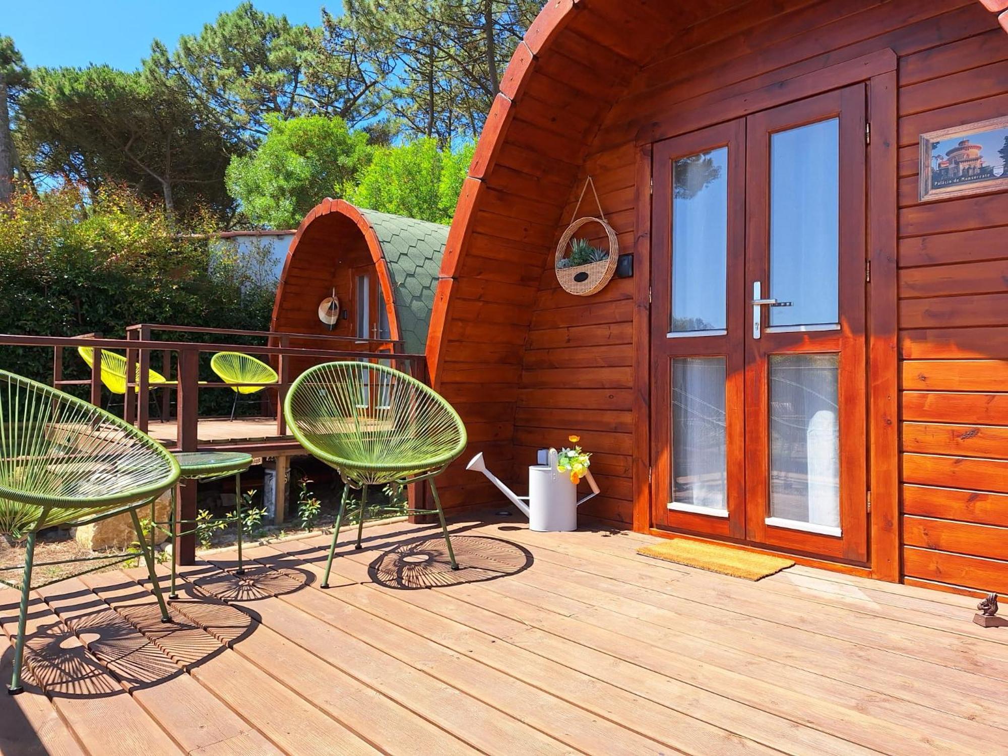 ホテル Vila Bastardo Glamping Pod シントラ エクステリア 写真