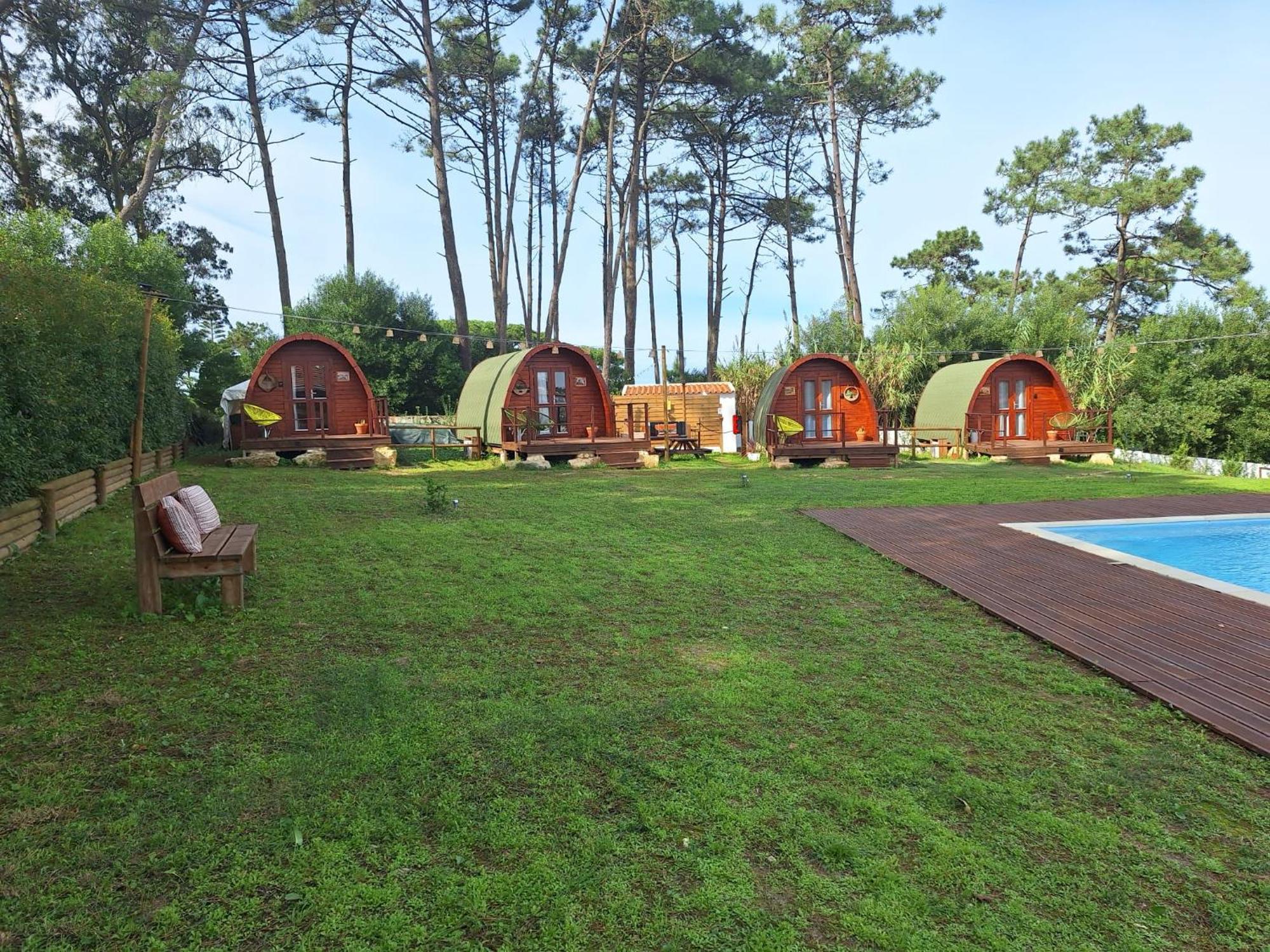 ホテル Vila Bastardo Glamping Pod シントラ エクステリア 写真